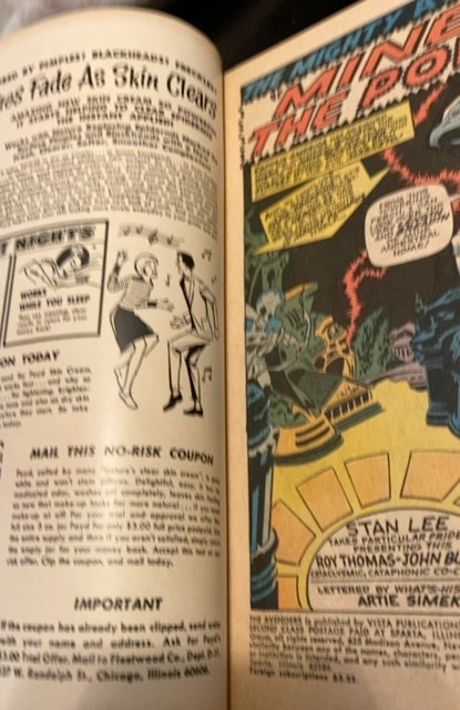 The Avengers #49 (1968)enter magneto