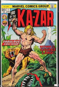 Ka-Zar #1 (1974) Ka-Zar
