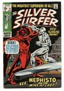 Silver Surfer #16 comic book 1970 Marvel-Mephisto HIGH GRADE