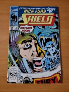 Nick Fury Agent of Shield #18 Direct Market Edition ~ NEAR MINT NM ~ 1990 Marvel