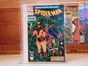 Spider-Man #8-12 (1991) - Perceptions Full Story Arc Wolverine/Wendigo