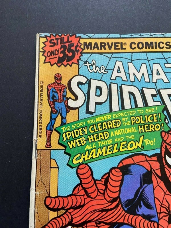 The Amazing Spider-Man 186 low grade Mark Jewelers insert (Variant)