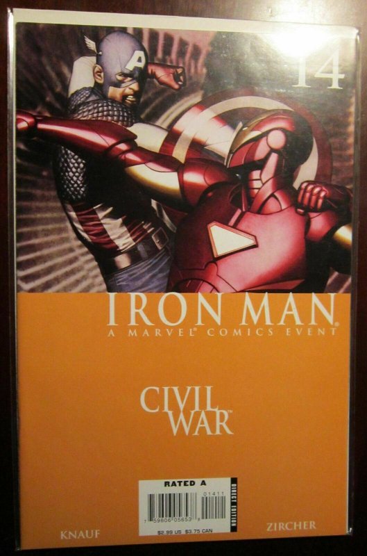 Iron Man (2006-07 4th Series), SET:#13-14, VF+/NM