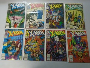 Uncanny X-Men lot 42 different from #202-250 8.0 VF (1986-89 1st Series)