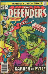 Defenders #36 ORIGINAL Vintage 1976 Marvel Comics 1st New Red Guardian 