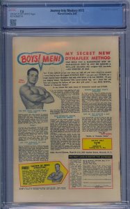 JOURNEY INTO MYSTERY #113 CGC 7.5 THOR ORIGIN LOKI GREY GARGOYLE JACK KIRBY