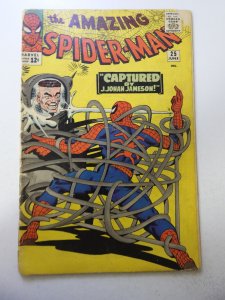 The Amazing Spider-Man #25 (1965) GD+ Condition moisture stains
