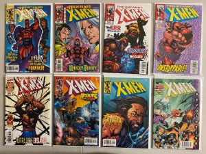 Uncanny X-Men lot #300-393 + Special Marvel 1st (avg 7.0) 37 diff (1993 to 2001)