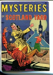 MYSTERIES OF SCOTLAND YARD #1-1954-BOLLE-SOUTHERN STATES PEDIGREE-fn minus