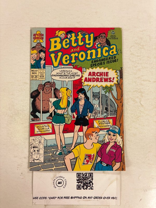 Betty and Veronica #57 VF Archie Comic Books Reggie Jughead 29 HH105