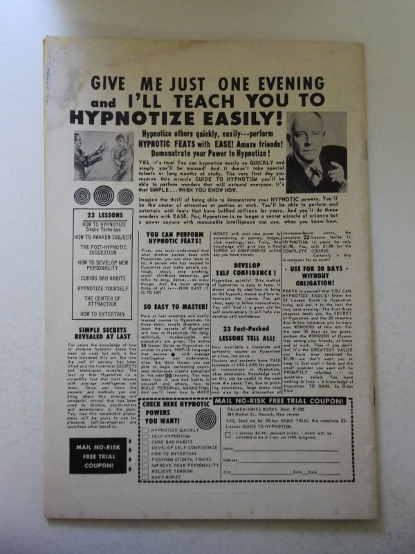 Unknown Worlds #36 (1964) VG- Condition moisture stains