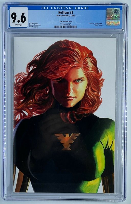 Hellions #5 | Alex Ross Timeless Phoenix Variant | CGC 9.6