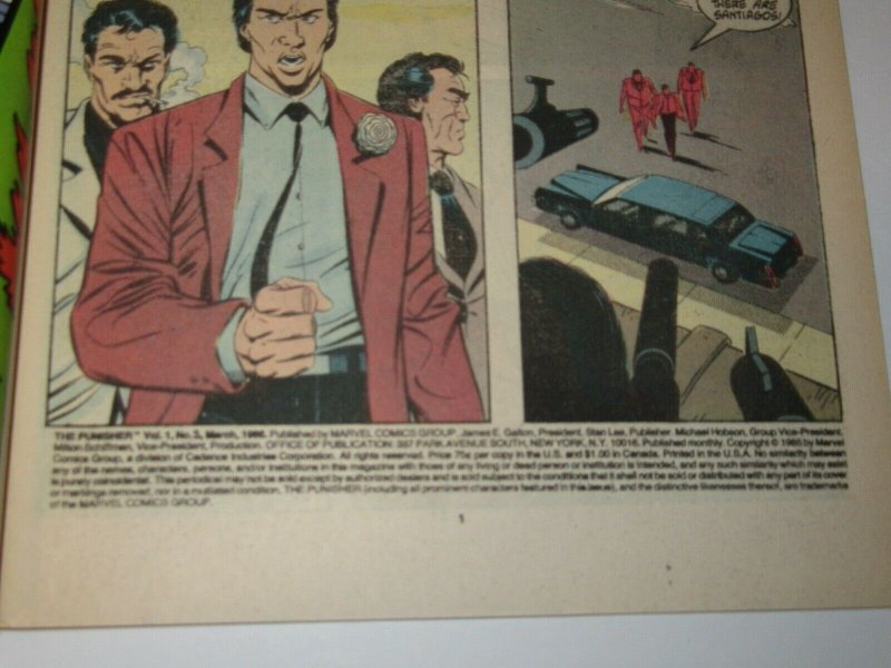 Punisher #3 1986 Marvel Comics VF/NM