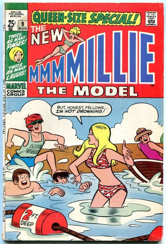 Mille The Model Annual--#9--1970--COMIC BOOK--Marvel--VG