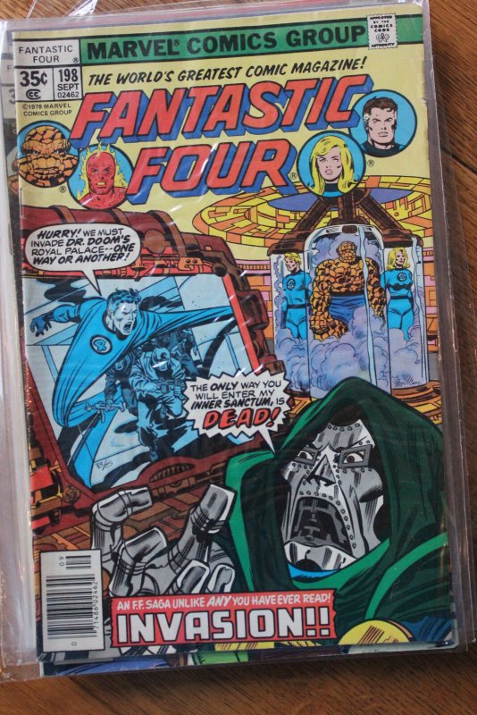 FANTASTIC FOUR #198 (Marvel,1978) Condition FN