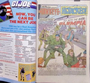 SOLO AVENGERS Comic 7 — Hawkeye and Black Widow — 1988 Marvel Universe VF+ Cond