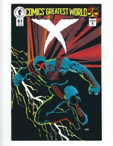 Greatest World X # Week 1 and 1X #1   Dark Horse comic super hero 