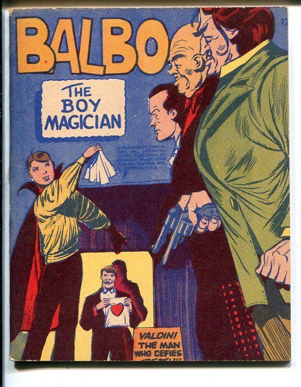 Mighty Midget #12 1943-Balbo Boy Magician-1st starring book-VF