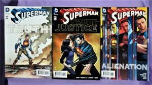 DC New 52 Geoff Johns SUPERMAN #32 - 52, Annual 3 John Romita jr (DC,  2014)!