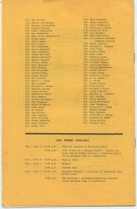 WESTERCON 27 Progress Report 4 (July 3-7, 1974) - Scarce FANZINE - Historical