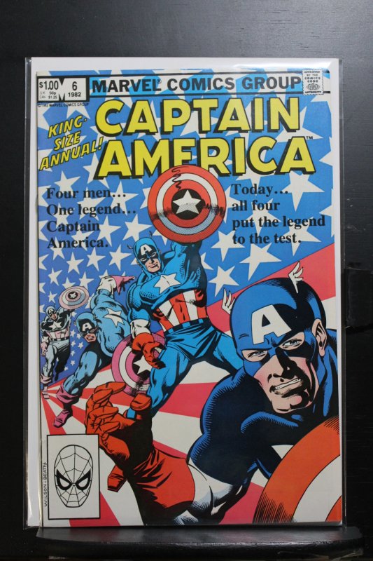 Captain America Annual #6 Direct Edition (1982)