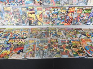 Huge Lot 140+ Silver/Bronze Comics W/ Wonder Woman, Thor, Hulk, +More! SEE DESC
