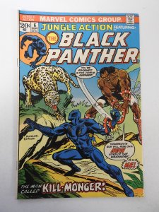 Jungle Action #6 (1973) VG Condition moisture stain