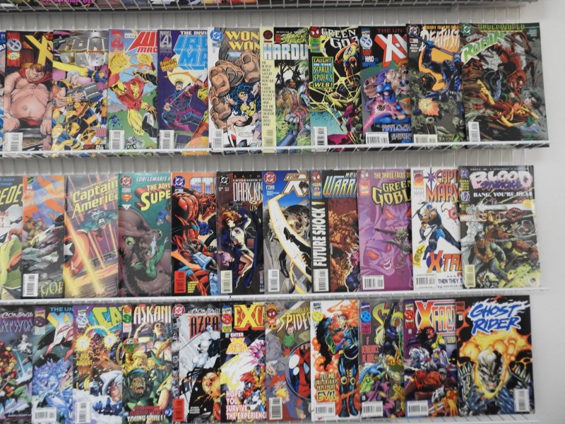 Huge Lot 210+ Comics W/ Venom, Spider-Man, X-Men, Thor+ Avg VF- Condition!