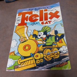 Felix the Cat #41 toby press 1953 Golden Age pre code cartoon Otto Messmer art