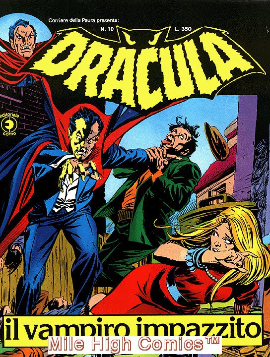 DRACULA MAGAZINE (TOMB OF DRACULA ITALIAN) (1976 Series) #10 Near Mint