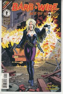 Barb Wire: Ace of Spades #1 Newsstand Edition (1996)