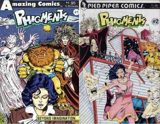 PHIGMENTS (AMAZING PIED PIPER) 1-2  EVAN DORKIN