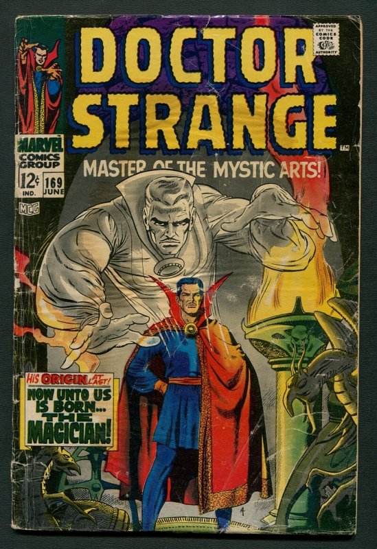 Doctor Strange #169 /  1.5 FR/GD /  1st Doctor Strange Title / 1968