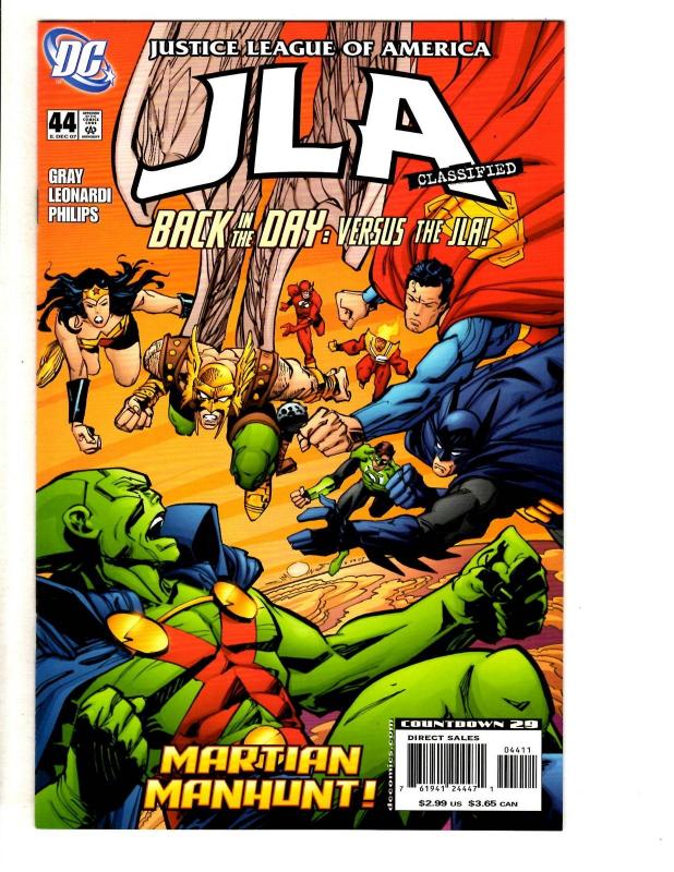 Lot Of 7 JLA Classified DC Comic Books # 35 36 37 39 42 43 44 Flash Batman MF17