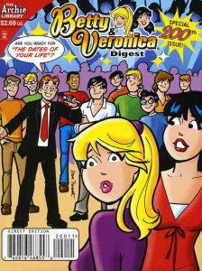 Betty and Veronica Digest Magazine #200 VG ; Archie | low grade comic Dan Parent