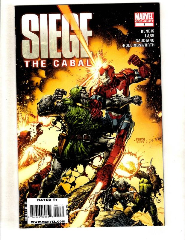 8 Siege Marvel Comics Cabal Warriors Spider-Man America Avengers Loki # 1 + CJ2