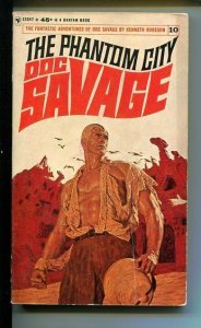 DOC SAVAGE-THE PHANTOM CITY-#10-ROBESON-G JAMES BAMA COVER-1ST EDITION G