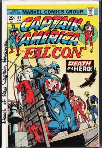 Captain America #183 (1975) Captain America and the Falcon