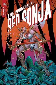 Invincible Red Sonja, The #5A VF/NM ; Dynamite | Amanda Conner