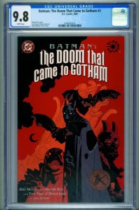 Batman: The Doom That Came to Gotham #3 CGC 9.8 Mignola comic book DC 4346833014