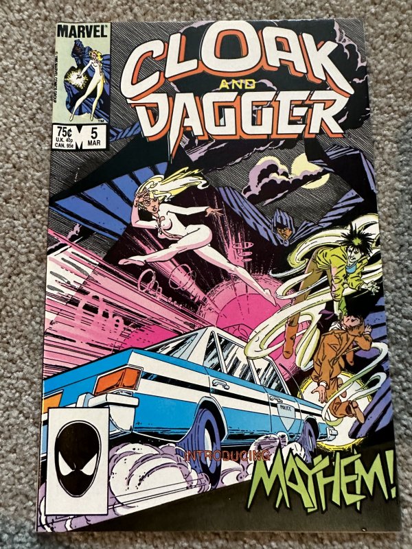 Cloak and Dagger #5 Direct Edition (1986)