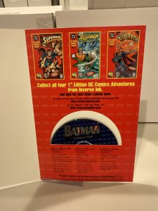 DC CD ROM 4 Book Complete Set 1996 Superman Batman Aquaman Superboy