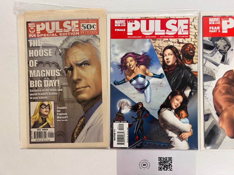 3 The Pulse Marvel Comic Books # 1 12 14 Avengers Defenders Thor Hulk 102 JS35