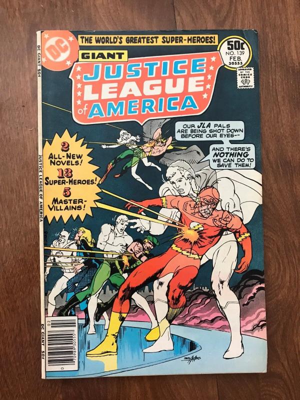 Justice League of America #139  (DC Comics; Feb, 1977) - Giant issue - VF