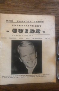 The Persian press entertainment guide 5/31/1970 AFOOM schedule