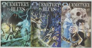 Cemetery Blues #1-3 VF/NM complete series - two bumbling monster hunters vs evil
