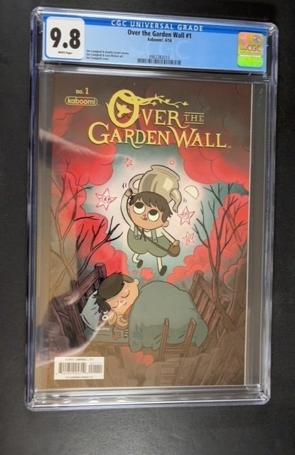 Over the Garden Wall #1 (2016) cover A CGC 9.8 Top Pop only 30 9.8's in census!