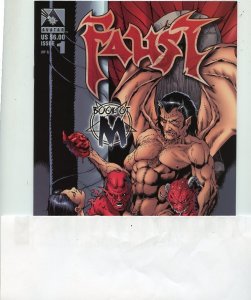 Faust: Book of M #1 1C Variant (1999)Adult Nude Cover NM 9.4 Avatar Press