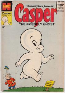 Casper the Friendly Ghost #50 (Nov-56) VG/FN Mid-Grade Casper, Spooky, Wendy ...