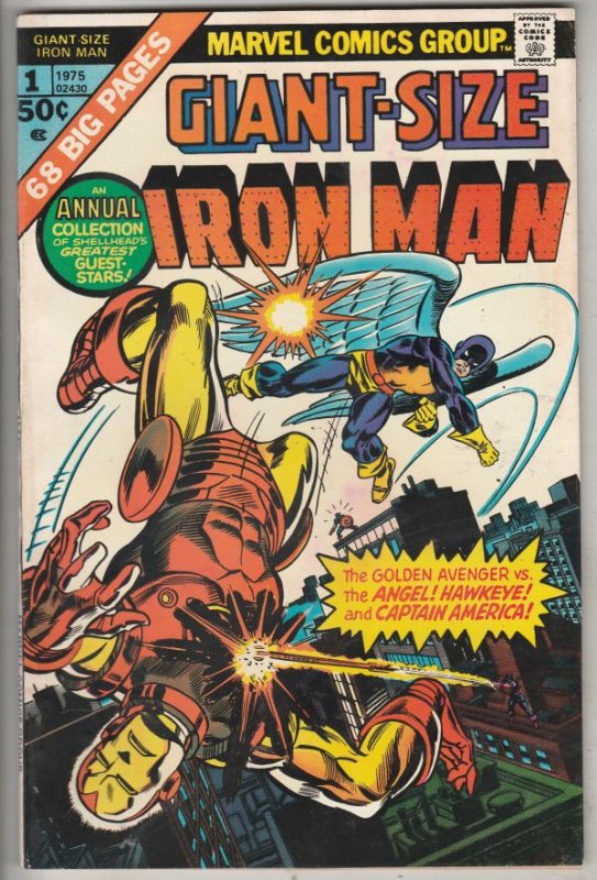 Giant-Size Iron Man #1 (Jan-75) VF/NM High-Grade Iron Man